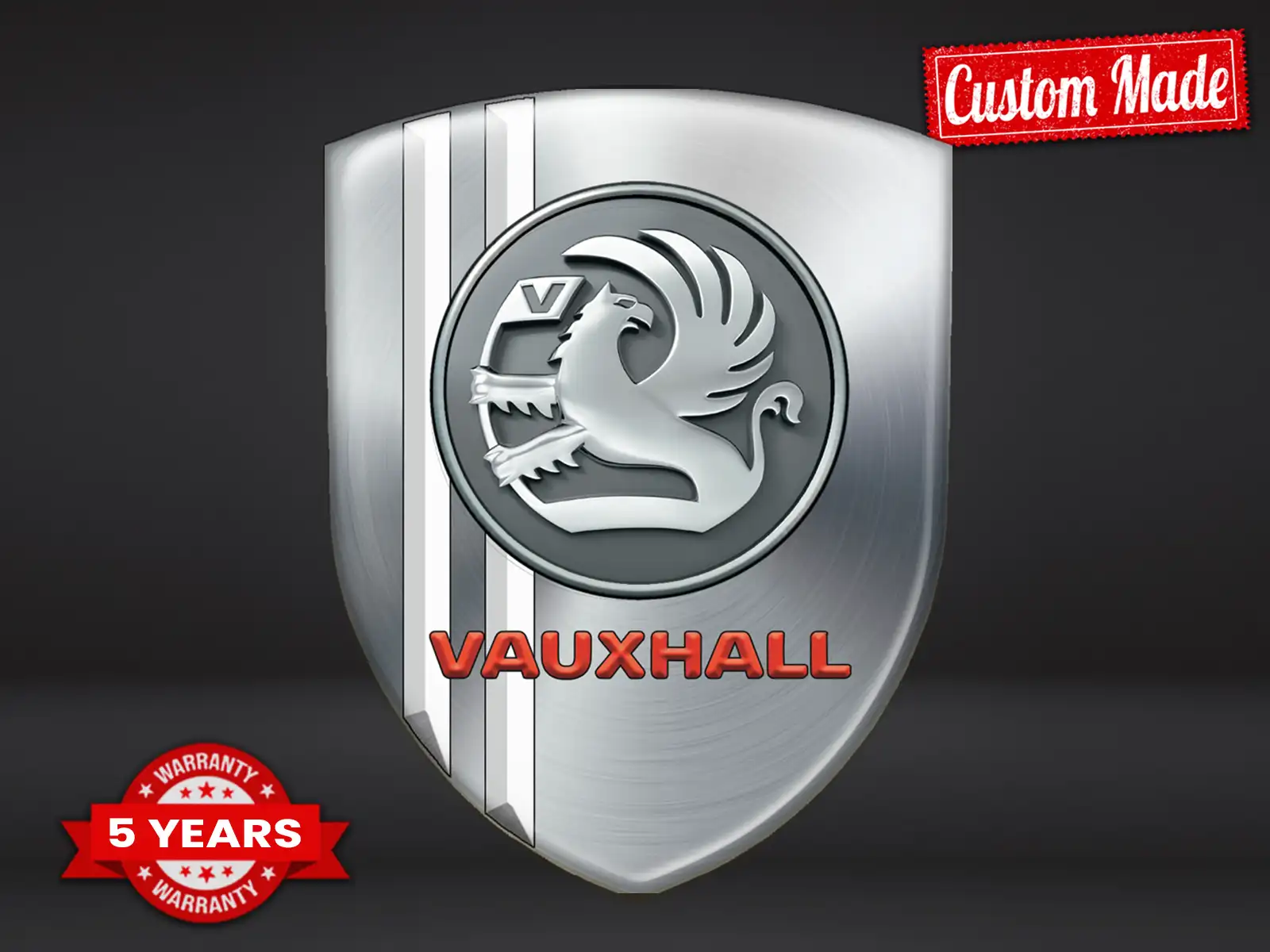Vauxhall Adesivo Banner Auto Max Moderno Pro Stile Durevole